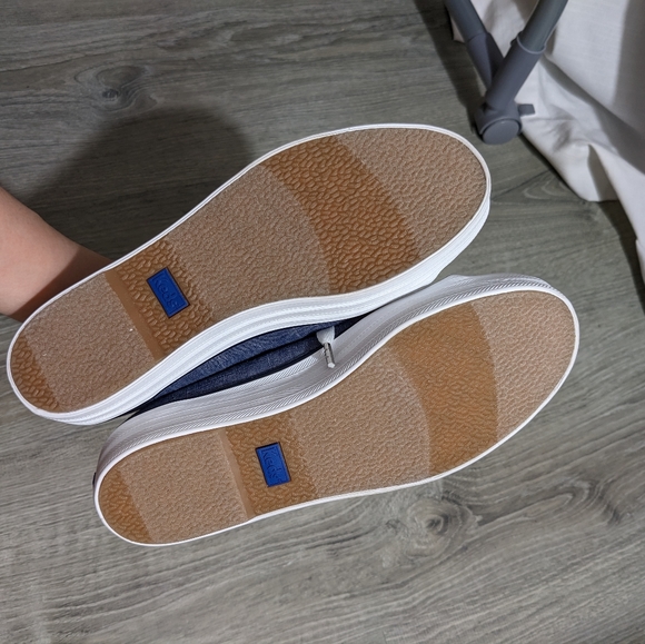 NWT Keds triple kick chambray platform sneakers - Picture 3 of 4